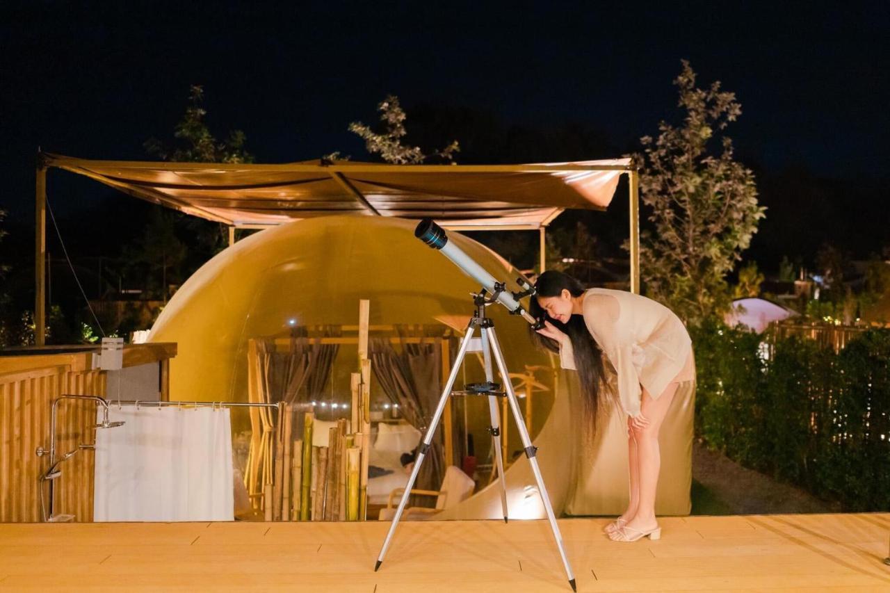 The X10 Nordic Tent And Glamping Pool Villa Khaoyai เขาใหญ่ - Sha Certified Ban Thung Sawang Exterior photo