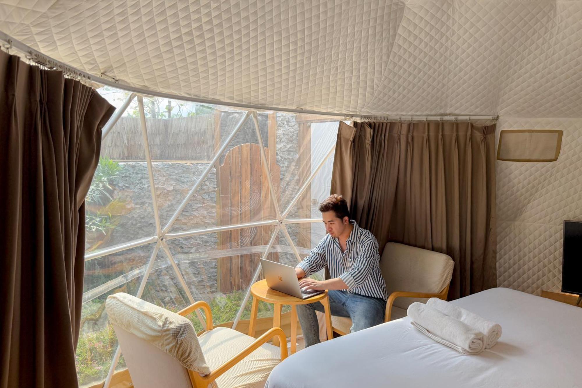 The X10 Nordic Tent And Glamping Pool Villa Khaoyai เขาใหญ่ - Sha Certified Ban Thung Sawang Exterior photo