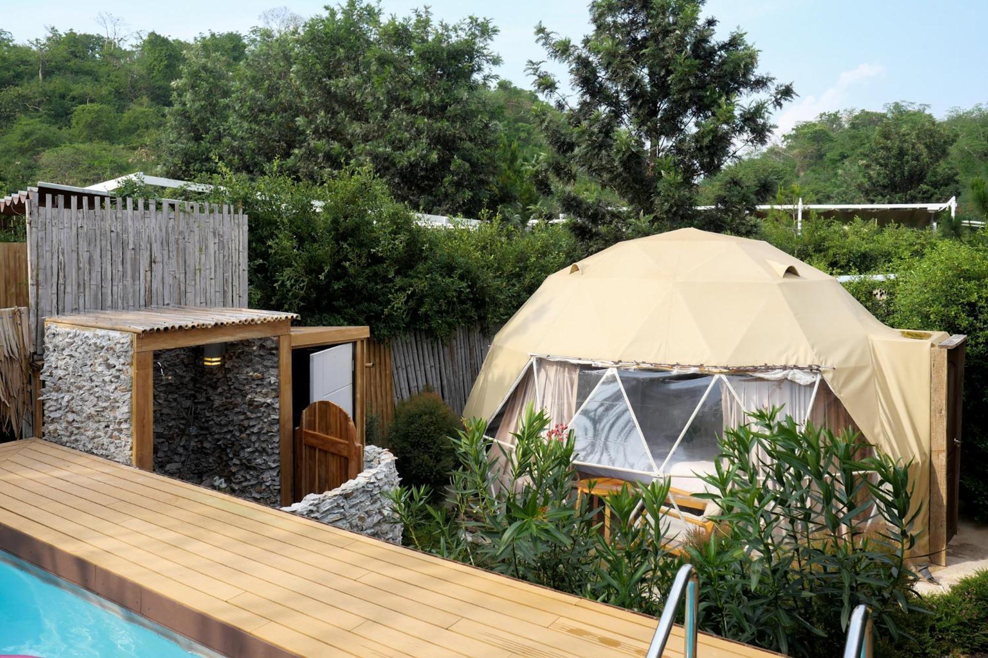 The X10 Nordic Tent And Glamping Pool Villa Khaoyai เขาใหญ่ - Sha Certified Ban Thung Sawang Exterior photo